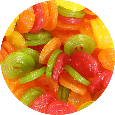 Haribo Fruitgum Rotella (Fruit Rolls) 1kg