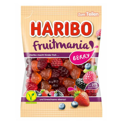 Haribo Fruitmania Berry 160g - Pack of 20