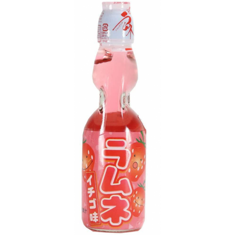 HATA Ramune Drink Strawberry (Japan) 200ml - Pack of 30