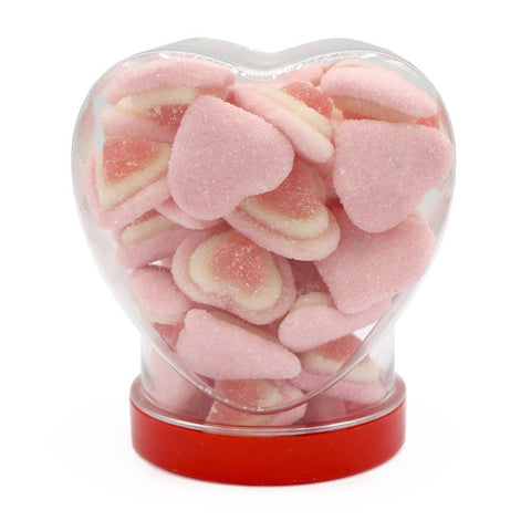 Accessories Heart Shape Jar With Red Lid 500ml (Empty) - 36 x 500ml Jars