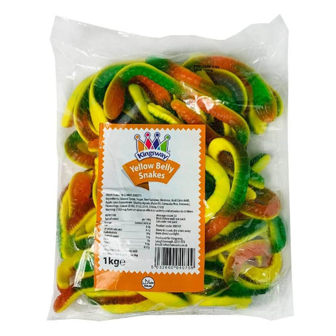 Kingsway Yellow Belly Snakes 1kg