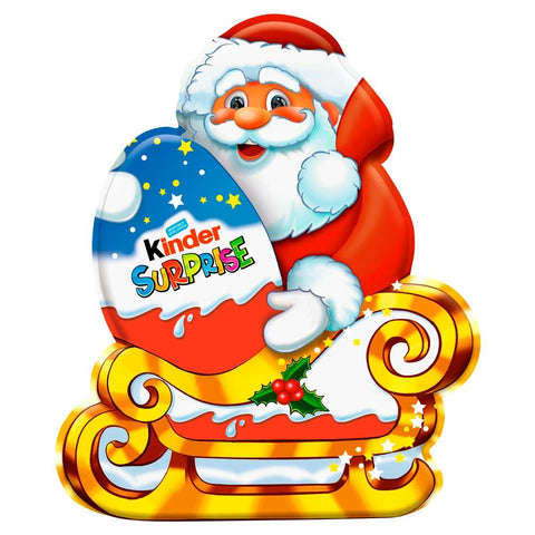 Kinder Surprise Milk Chocolate Santa Christmas Gift With Toy 75g