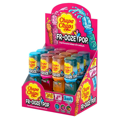 Chupa Chups Fr-Ooze Pop 26g - 12 x 26g Lollipops