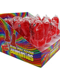 Kandy Kandy Mixed Fruit Red Dummy On A Stick 120g - 16 x 120g Lollipops