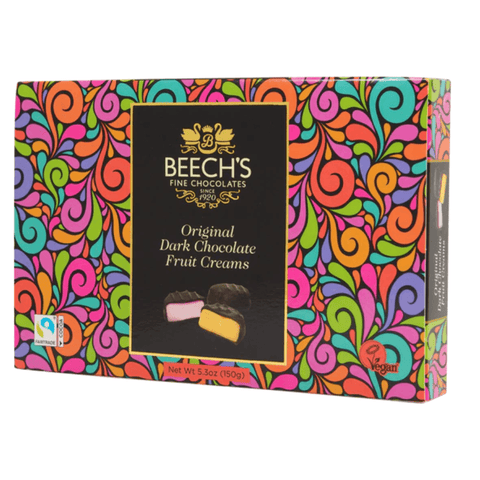 Beech's Original Dark Chocolate Fruit Creams 150g - 6 x 150g Boxes