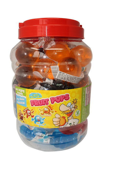 Crazy Candy Factory Fruit Pops 35ml - 44 x 35ml Packs