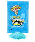 Warheads Sour Popping Candy Blue Raspberry Pouch 9g - 20 x 9g Pouches