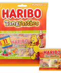 Haribo Tangfastics Minis Fruit & Cola Flavour Fizzy Jelly Sweets Multipack 176g - 10 x 176g Multipacks