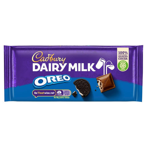 Cadbury Dairy Milk With Oreo Chocolate Bar 120g - 17 x 120g Bars