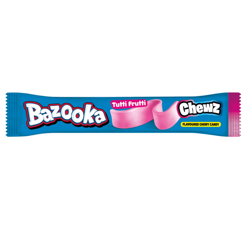 Bazooka Tutti Frutti Chew Bar 14g 15p PMP - 60 x 14g Bars