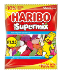 Haribo Supermix Bag 154g £1.25 PMP + 10% Extra Free - 12 x 154g Bags