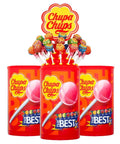 Chupa Chups The Best of Assorted Flavour Lollipops - 300 x 14g Lollies