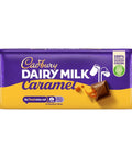 Cadbury Dairy Milk Caramel Chocolate Bar 120g - 16 x 120g Bars