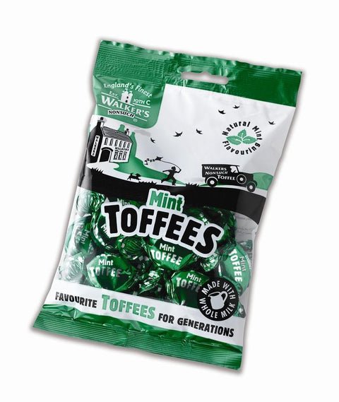 Walker's Nonsuch Mint Toffee Bags 150g - 12 x 150g Bags