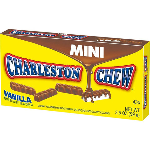 Charleston Chew Mini Vanilla Theatre Box 99g - 12 x 90g Boxes