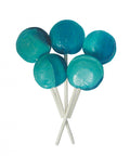 Dobsons Wrapped Blue Raspberry Mega Lollies CDU - 24 x 19g Lollipops