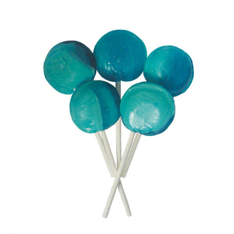 Dobsons Wrapped Blue Raspberry Mega Lollies CDU - 24 x 19g Lollipops