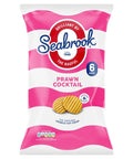 Seabrook Prawn Cocktail Flavour The Original Crinkle Cut Crisps 6 Pack 150g - 8 x (6 x 25g)