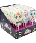 Candy Realms Skull Mallow Pops 40g - 24 x 40g Lollipops