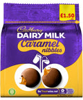 Cadbury Dairy Milk Caramel Nibbles Chocolate Bag £1.50 PMP 85g - 10 x 85g Bags