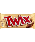 Twix Caramel & Milk Chocolate Fingers Biscuit Snack Bar 50g - 25 x 50g Bars