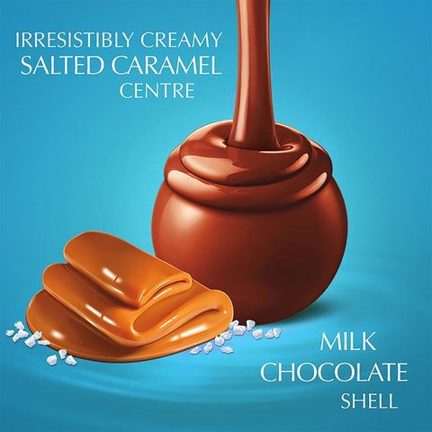 Lindt Lindor Salted Caramel Chocolate Truffles Box 200g