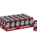 Dr Pepper Regular Cans 330ml - 24 x 330ml Cans