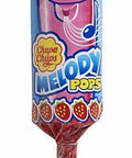 Chupa Chups Melody Pops Strawberry Flavour Lollipops 15g - 48 x 15g Lollipops