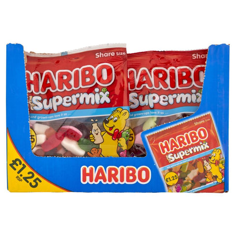 Haribo Supermix 140g £1.25 PMP - 12 x 140g Bags