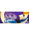 Cadbury Oreo White Chocolate Bar 120g £1.50 PMP - 17 x 120g Bars