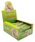 Zed Candy Sour Apple Jawbreaker 6 Ball Pack 49.5g 50p PMP - 24 x 49.5g Packs