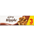 Galaxy Ripple Milk Chocolate Snack Bars Multipack 3x30g - 29 x (3 x 33g Bars)