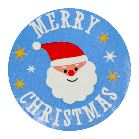 Accessories Merry Christmas Santa Sticker - 250 Stickers