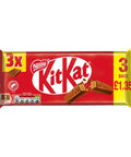 KitKat 4 Finger Milk Chocolate Bar 3 Pack Multipack 124.5g PMP £1.35 - 20 x 125g Bars