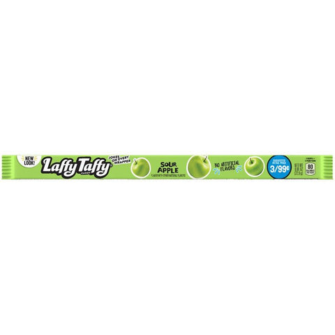 Laffy Taffy Sour Apple Rope 22.9g - 24 x 22.9g Sticks