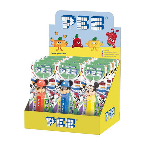 Pez Team Mickey & Minnie 1+2 Impulse Packs 17g - 12 x 17g Packs