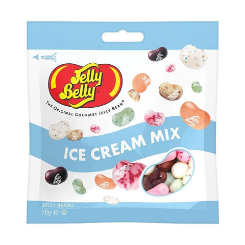 Jelly Belly Ice Cream Mix Jelly Beans Bag 70g - 12 x 70g Bags