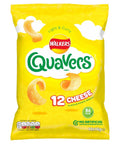 Walkers Quavers Cheese Multipack Snacks Crisps 12 Pack