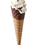 Tall Chocolate Waffle Ice Cream Cones - 105 Cones