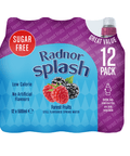 Radnor Splash Forest Fruits Still Flavoured Spring Water Bottle 500ml - 12 x 500ml Bottles