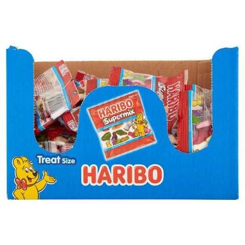 Haribo Supermix Minis Treat Bags 16g - 100 x 16g Treat Bags