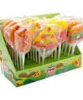 Candy Realms Fast Food Pops 50g - 24 x 50g Lollipops