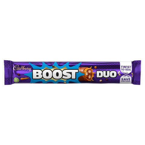 Cadbury Boost Duo Chocolate Bar 63g - 32 x 63g Bars