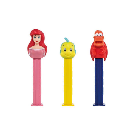 Pez The Little Mermaid 1+2 Impulse Packs 17g - 12 x 17g Packs