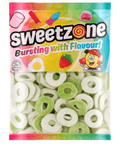 Sweetzone Sour Apple Rings Bag 1kg