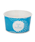 Accessories 2 Scoop Wax Paper Ice Cream Tubs 170ml - 50 x 170ml Tubs