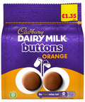 Cadbury Dairy Milk Orange Buttons Chocolate Bag £1.35 PMP 95g - 10 x 95g Bags