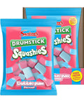 Swizzels Drumstick Squashies Bubblegum Share Bag 160g - 10 x 160g Bags