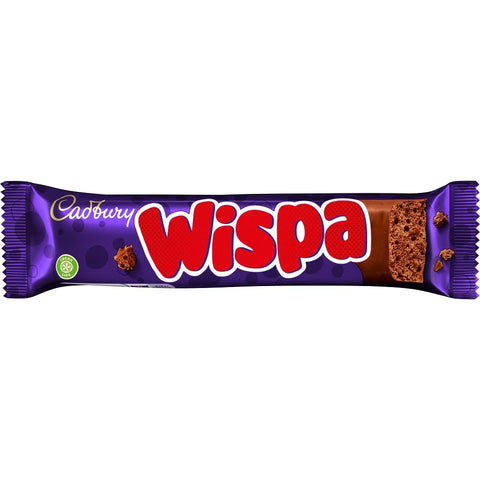 Cadbury Wispa Chocolate Bar 36g - 48 x 36g Bars