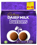 Cadbury Dairy Milk Buttons Chocolate Bag 85g £1.50 PMP - 10 x 85g Bags